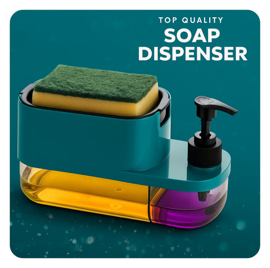 HomeKart 3 In 1 Soap Dispenser 🧽