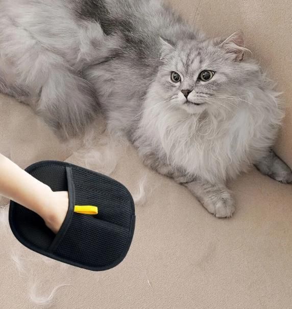 Velvet Pet Hair Removal Gloves