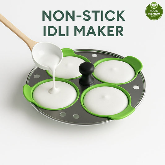 Food Grade Silicone Idli liners ( Eco-Friendly ) ☘️